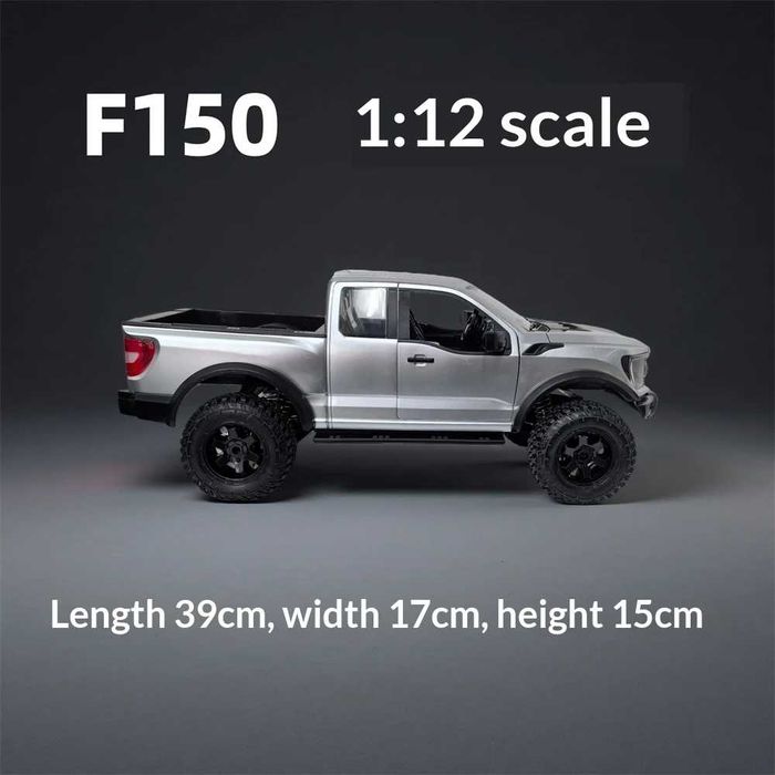 Голям Хоби 1:12 39cm RC Rock Crawler Ford F150 Raptor Джип Бъги 4x4