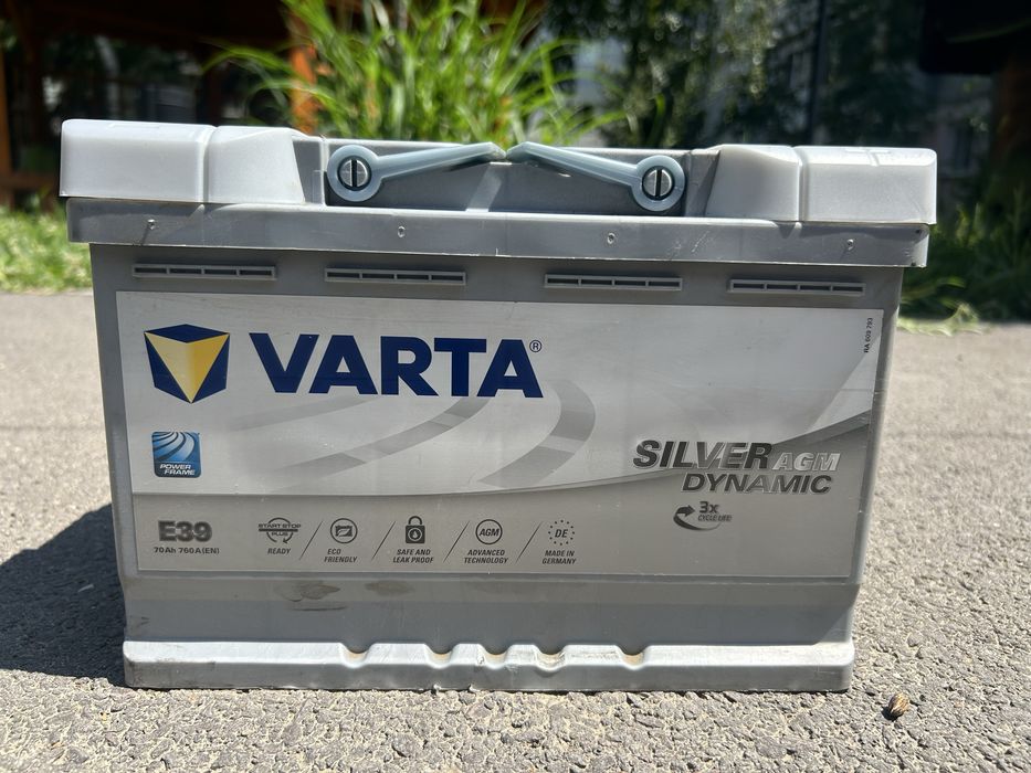 Baterie auto Varta AGM E39 70 Ah 760 A D. 278x175x190