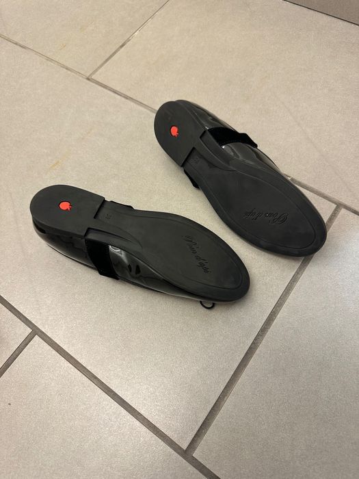 Детски елегантни черни обувки за момиче на POM D'API