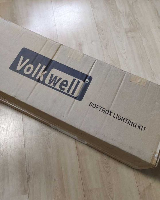 Комплект 2 бр. LED софтбокс Volkwell 85W + дистанционно — 85 €/165лв.