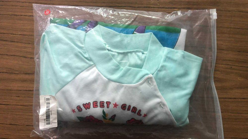 макси нощница с дълъг ръкав за кърмачки