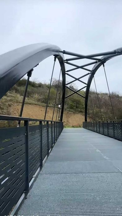 Поцинкована решетъчна скара (гитерост)–английски двор,готова за монтаж