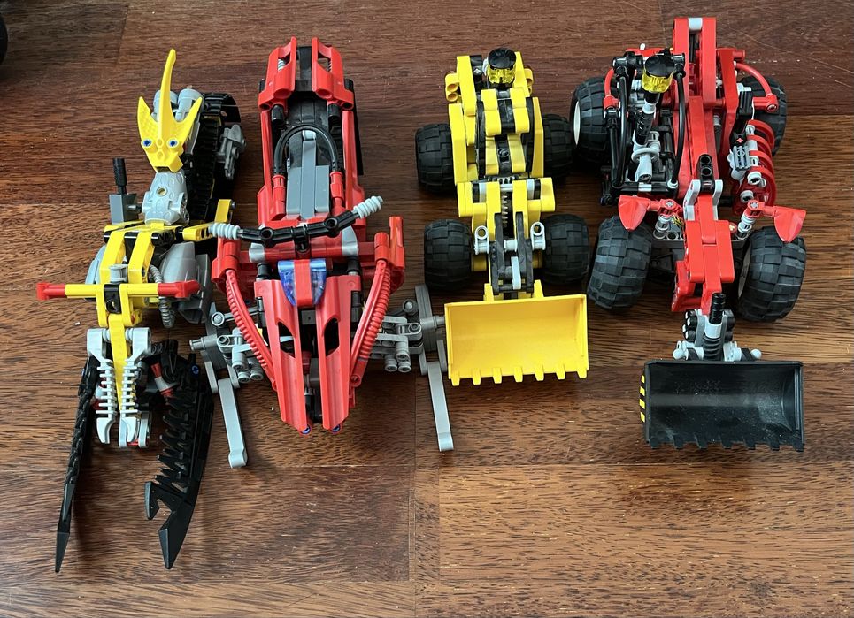 Lego Technic + Фигурки