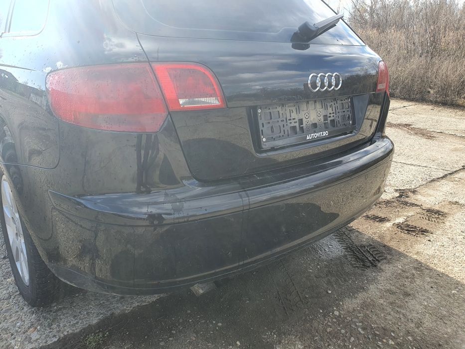 Bara spate cu senzori audi a3 8p neagra LY9B