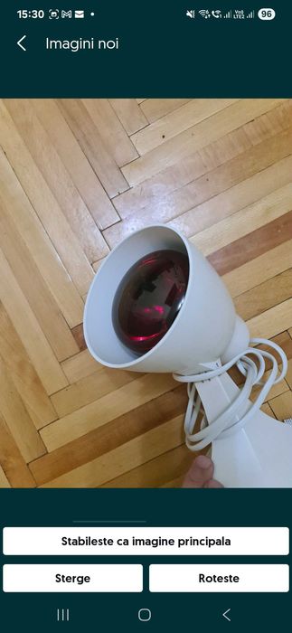 Lampa infrarosu bec Philips pt dureri reumatice si musculare