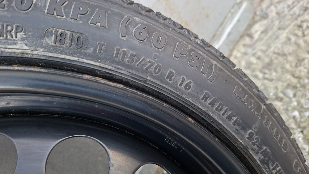 Патерица 16" 5х105 Опел Астра J