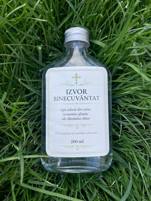 Izvor Binecuvântat – Apă din zona izvoarelor sfințite ale Muntele Atho