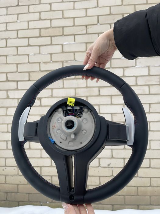 Руль на bmw чёрный E70 E90 E83 E89 / руль на ешку / бмв руль