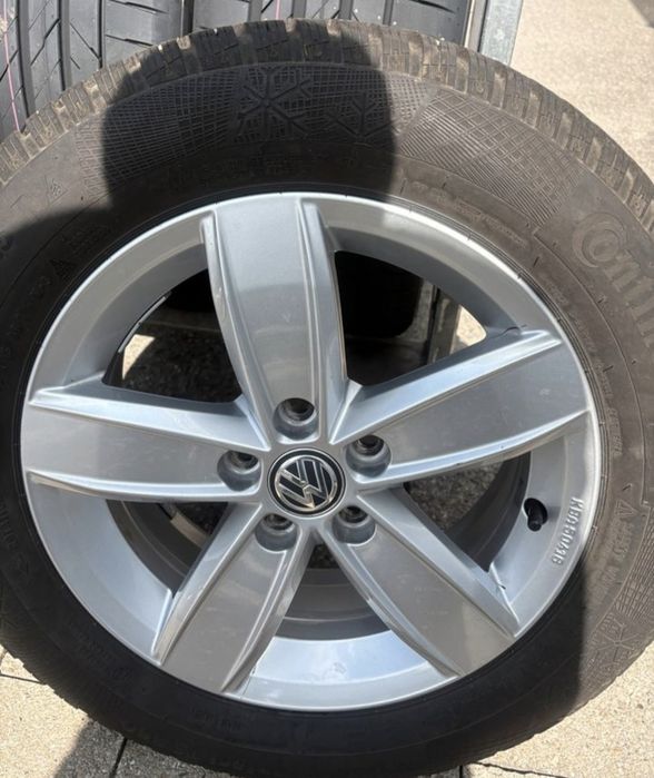 Roți cu jante originale Vw Polo Skoda Fabia Seat Ibiza