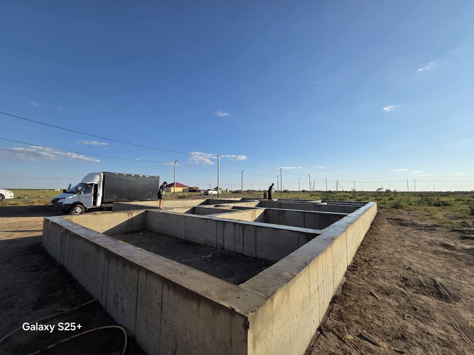 Заливка фундамента атырау