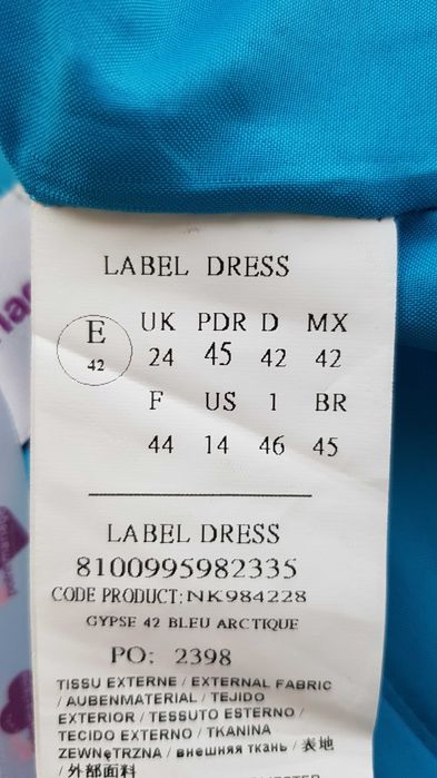 Дамска рокля размер Л-ХЛ