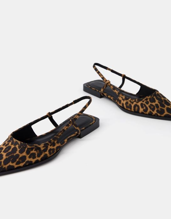 Продам иуфли мюли Bershka тигровый