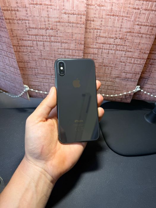 iPhone X Black, Memorie 64GB, 100% Baterie, iOS 16.7.12