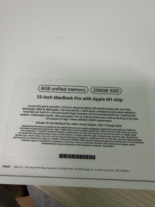 Macbook pro m1 2021 новый