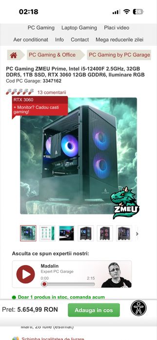 !!!Setup gaming complet pc,monitor,mouse,tastatura,controller!!!