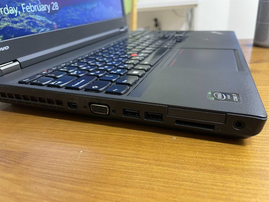 Lenovo t540p, 16GB, i7 2.5 GHz, 500GB SSD, Intel HD & Nvidia GT730M