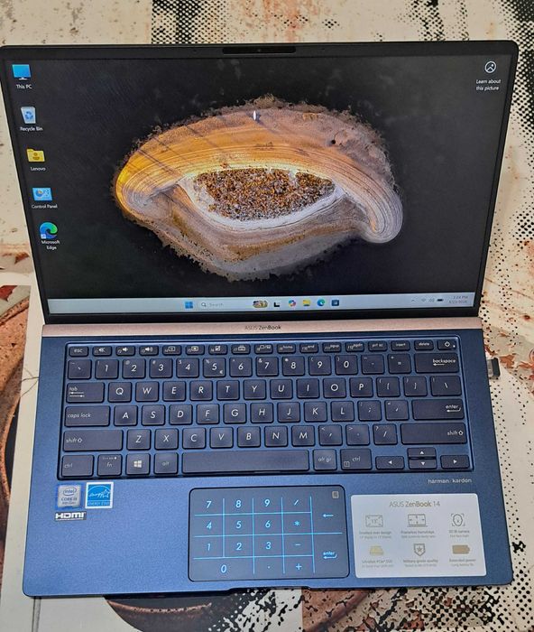 Laptop ASUS 14'' ZenBook UX433FA, FHD, Procesor Intel® Core™ i5-8265U