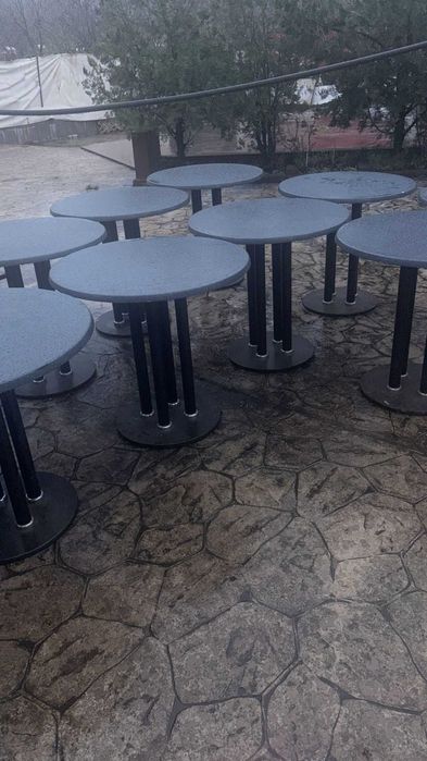 masa metalica de exterior