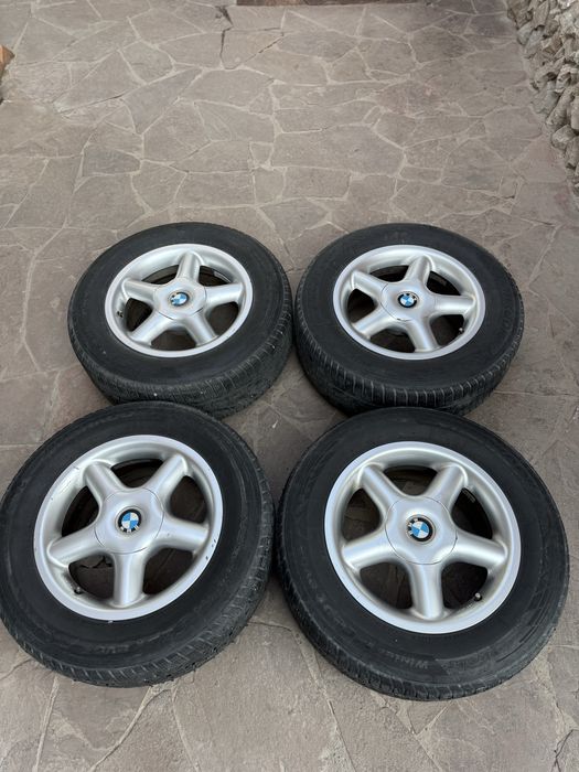 Титановые диски R15 на BMW e34 (Италия)
