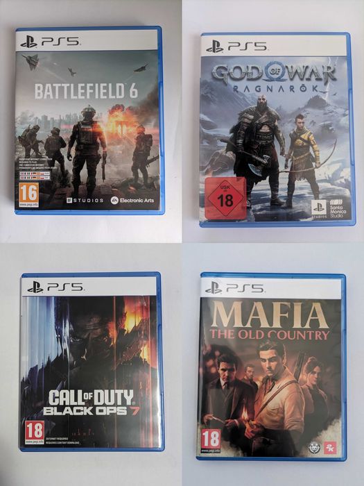 Mafia old country / God of war / Battlefield 6 Playstation 5 ps5