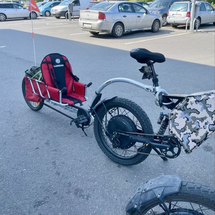 Remorca pt bicicleta 2 in 1, Weehoo iGO with Trailer / max load 55kg / pana la 10 ani / Reglabil inaltime / Cluj