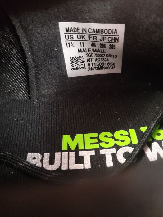 Adidași teren sintetic MESSI 16.3 TF