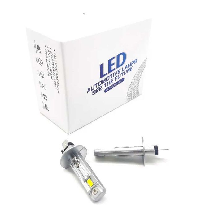 H1 мини LED Крушки за фарове / халогени диодни крушки H1 – 12/24V