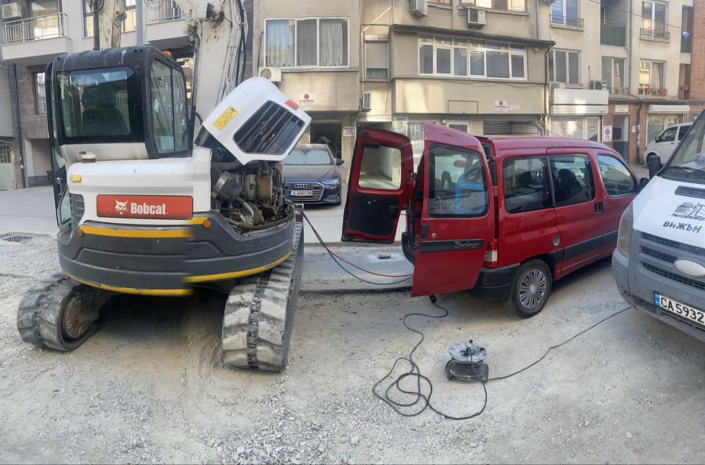 Мобилна станция за автоклиматици зареждане с фреон на място