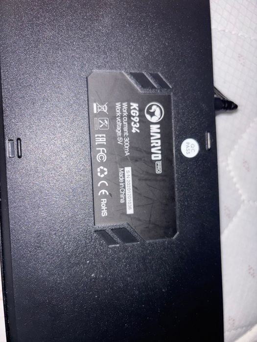 Vand tastatura mecanica Marvo KG934