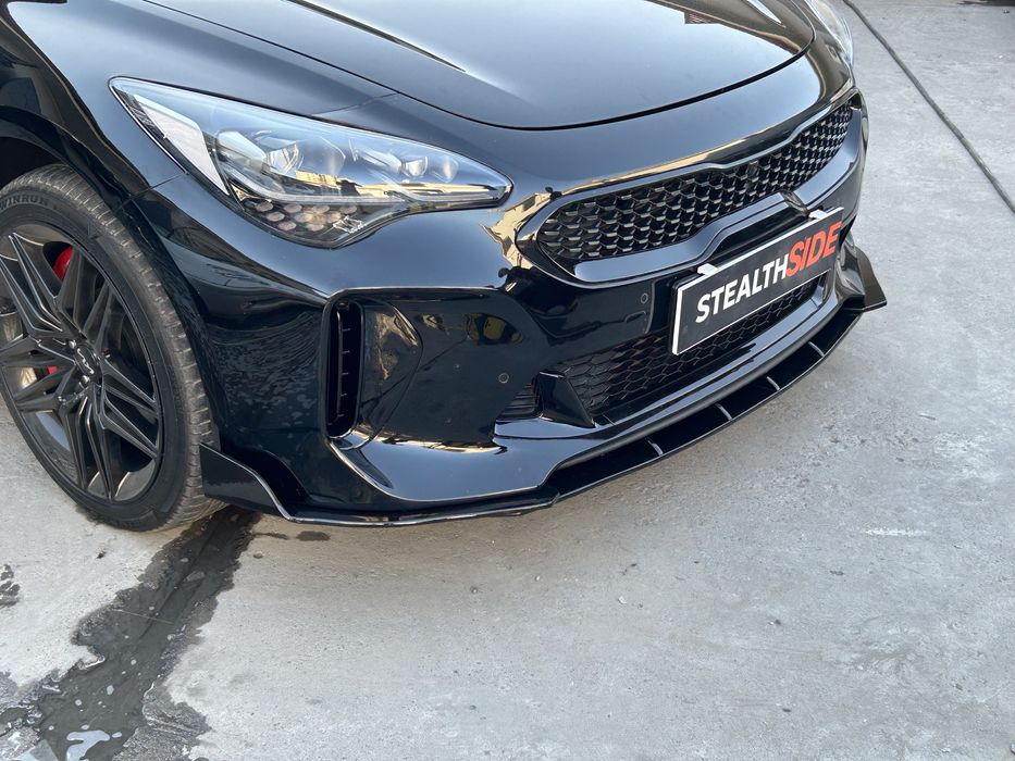 Kia Stinger Sport Tuning Spoller сплитеры Комплект