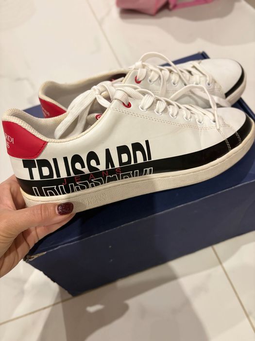 Кожени мъжки кецове Trussardi