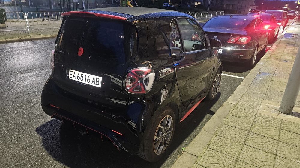 Спойлер лип Smart fortwo 453