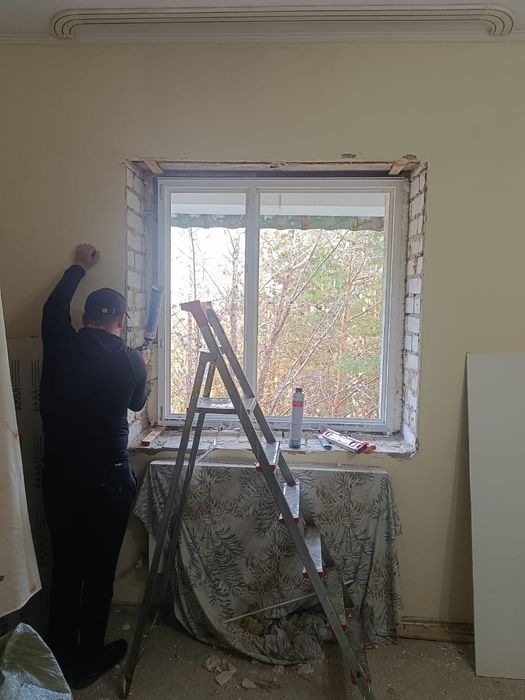 Окна,откосы,подоконники