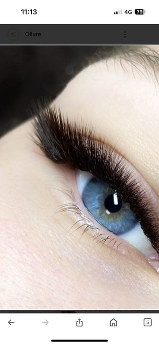 Наращивание ресничек