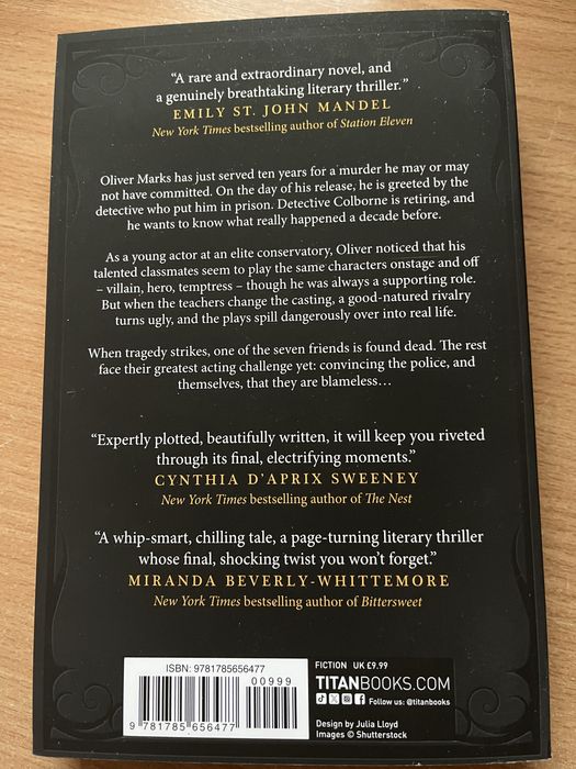 If we were villains, M.L. Rio