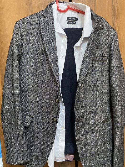 костюм с рубашкой и брюками мужской