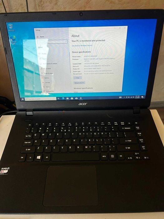 Laptop Acer Aspire ES1 Ideal pentru Office & Școală