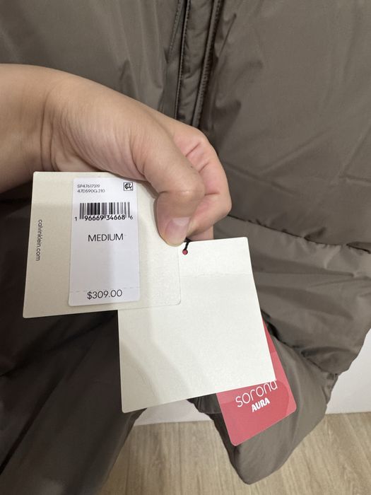 Пуховик Calvin Klein