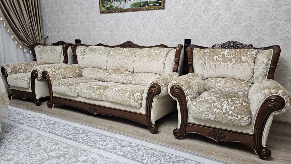 Диван, 2 кресла Потютьков