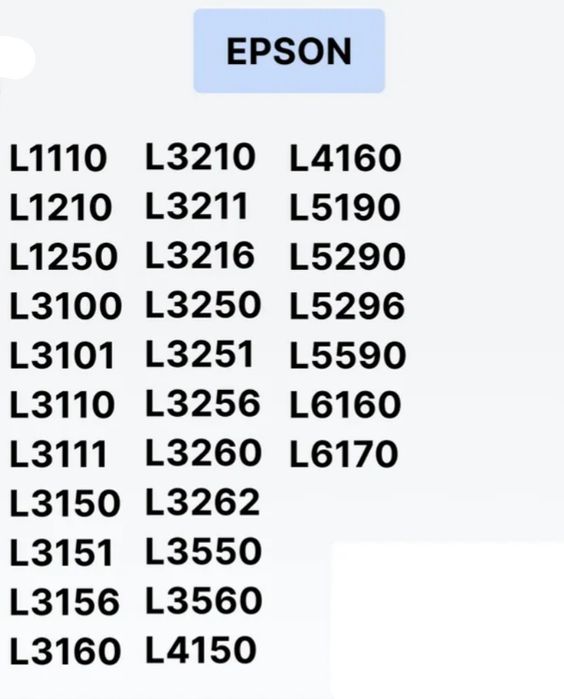 Продам набор чернил Epson 103