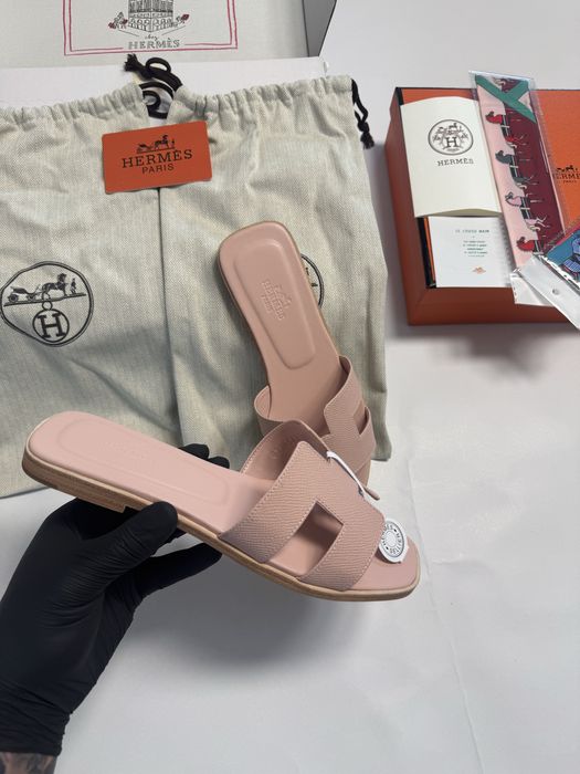 *PREMIUM* Papuci Hermès , Full Box, Mărimi 35/41 , 100% Piele Naturală