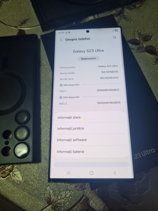 Samsung S23 Ultra de 256gb impecabil full box original