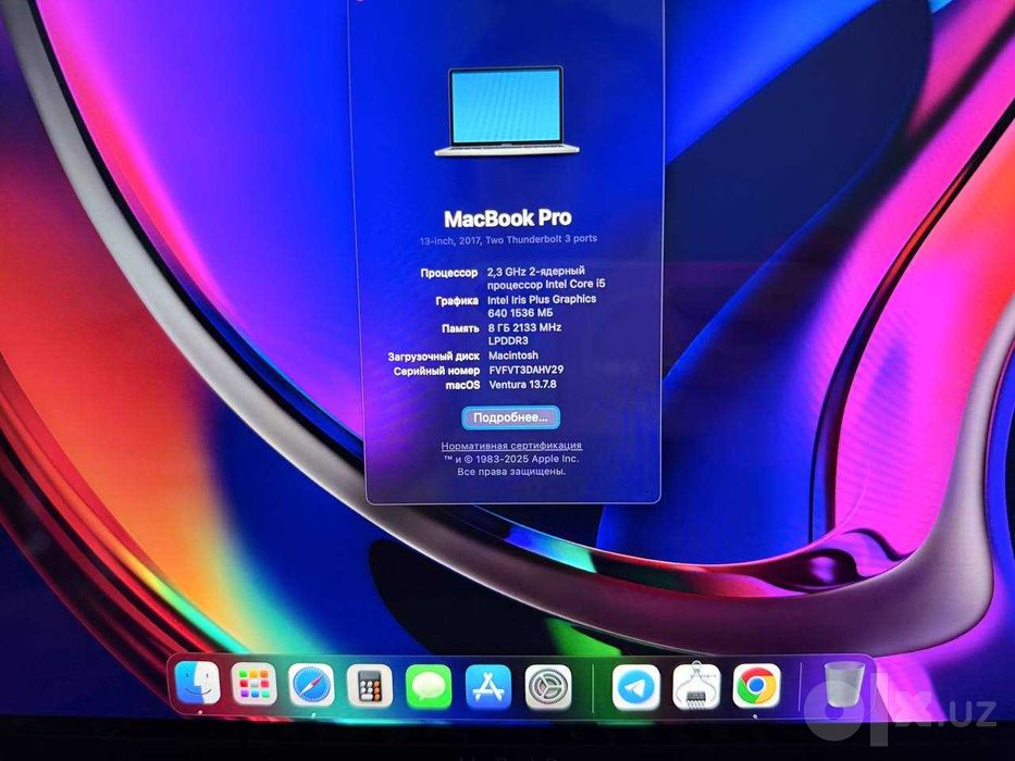 MacBock sotiladi i5 8gb