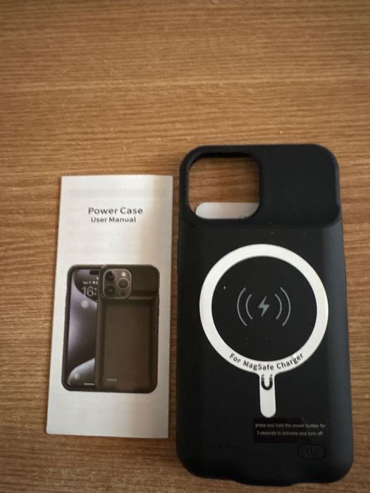 Baterie externa tip husa pentru iphone 15