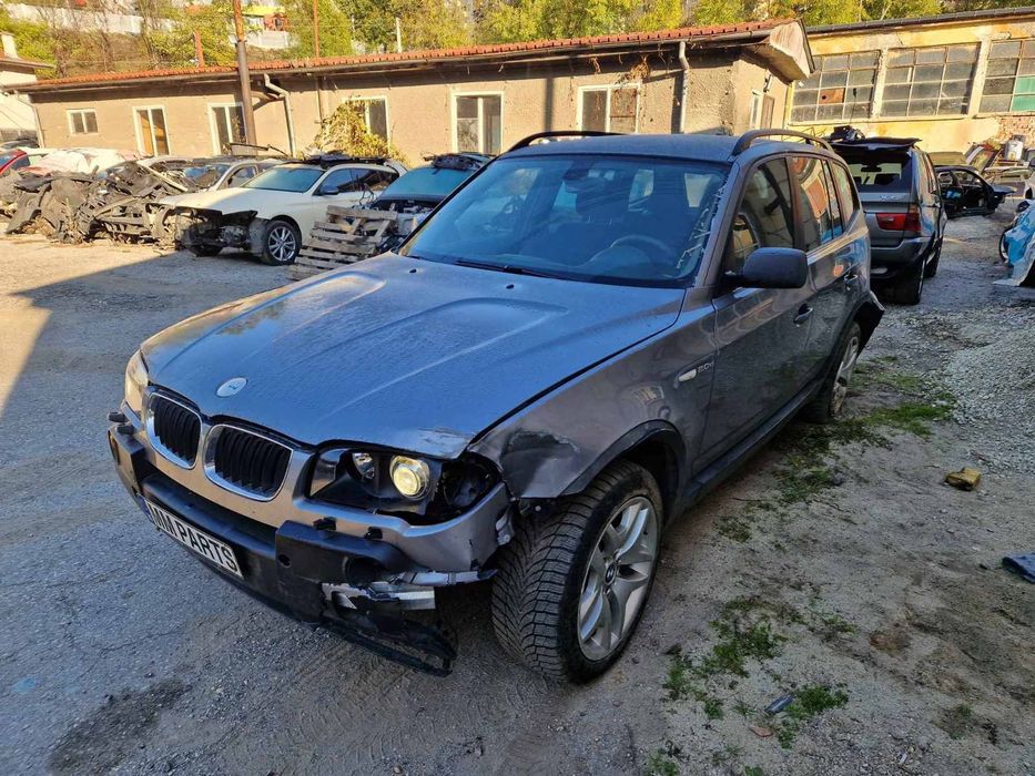BMW X3 E83 2.0D 150кс ксенон теглич ръчка НА ЧАСТИ!