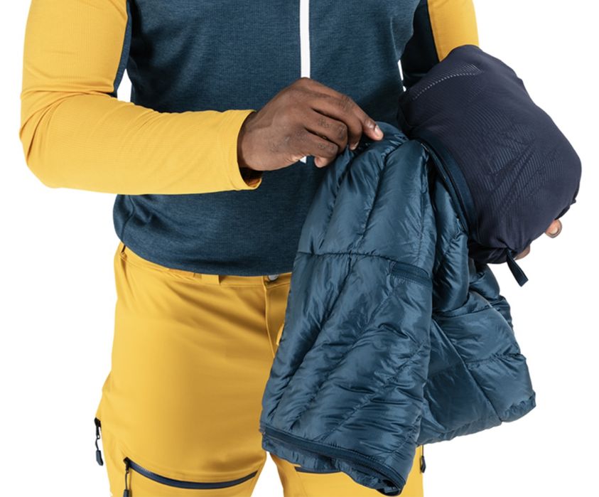 Geaca barbati Vaude Monviso puf gasca L - XL / 54 geaca ski alpinisti