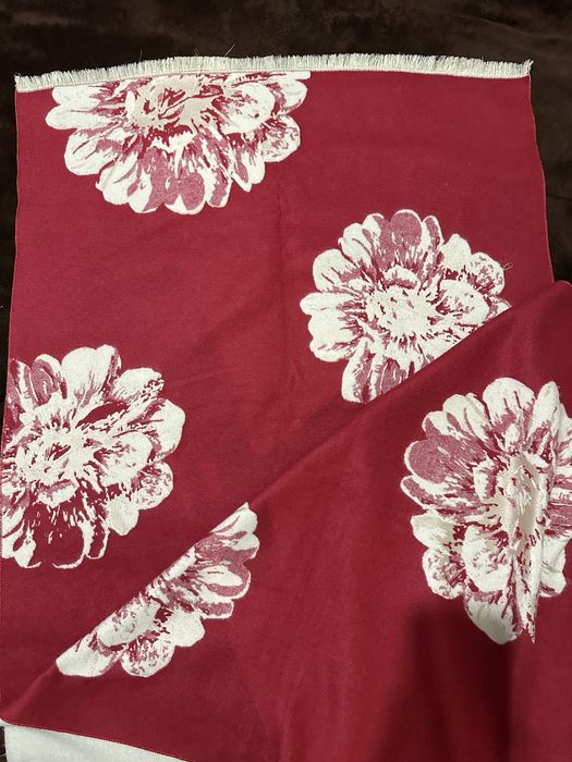 Tosca Blu двулицев плътен шал