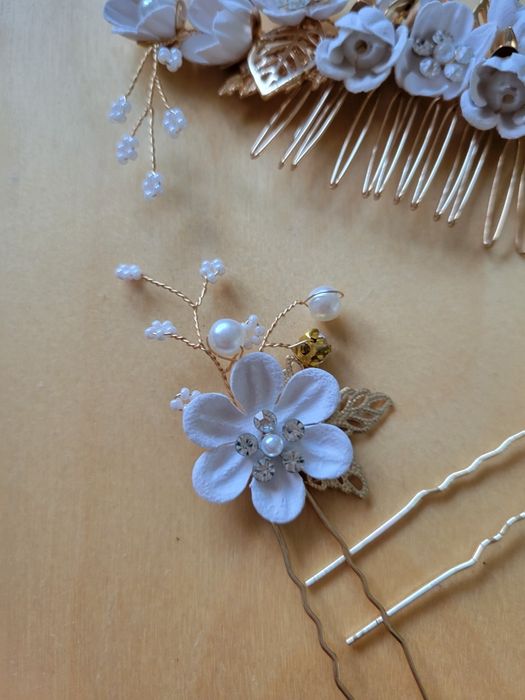 Дамски аксесоар за кос / Сватбен гребен