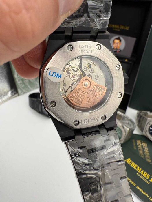 audemars piguet royal oak черно/синьо