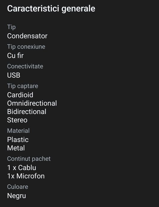 Microfoane super HyperX QuadCast cu USB de studio